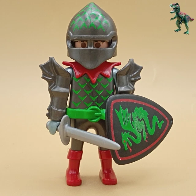Lot De 2 Boucliers Playmobil Chevalier Médieval Lion Et Vert – Pièces Détachées Occasion