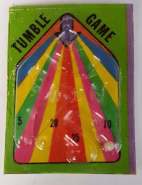 1973 Vintage Cracker Jack Prize Toy Tumble Game or Puzzle