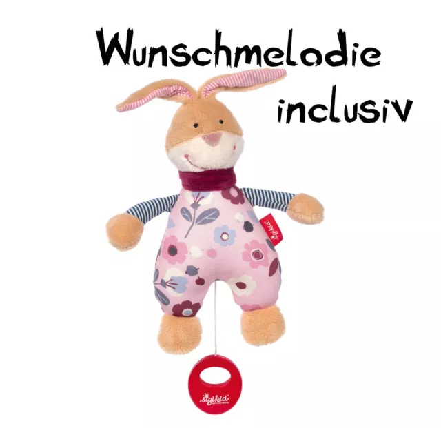 Sigikid Spieluhr Rosalie Rose mit Melodiewahl | Spieluhren Shop spielzeug-laedle