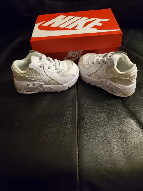 Size 5C Toddler's Nike Air Max Excee White/White-White (CD6893 100)