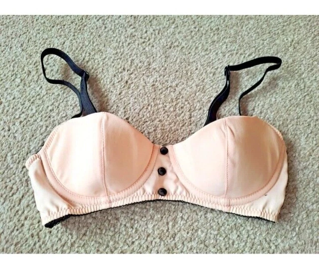 Wholesale Job Lot Ex High Street Peach And Black Bras 10 Items