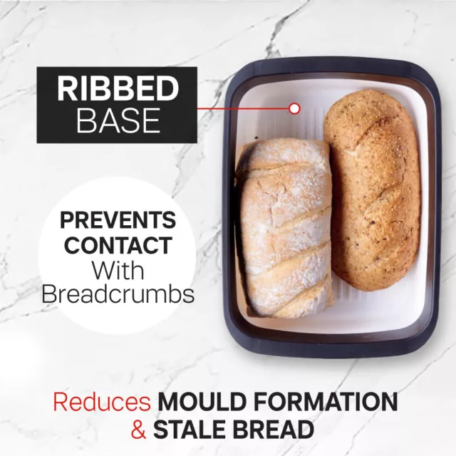 BreadSmart by Tupperware Large | 10 Yr Warranty | Keeps Bread Fresh For Longer 3