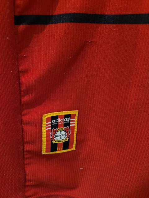 Originales Frankie Hejduk Bayer Leverkusen Trikot 1998/99 Football Shirt 9