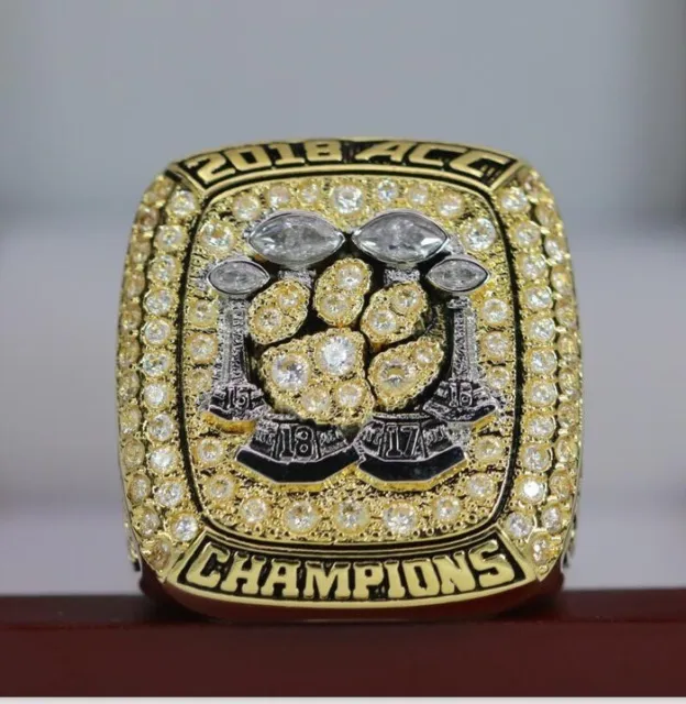 2019 Clemson Tigers College Football ACC Championship Ring - Premium Series