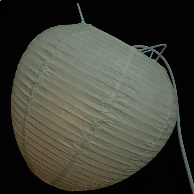Grand Abat-jour Lanterne En Papier 137x35cm - Idéal Pour Chambre, Déco épurée