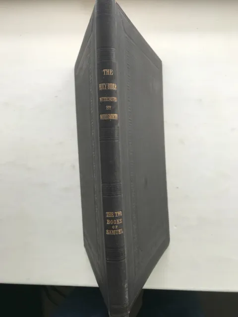 The Books of Samuel with Notes and Introduction - Chr. Wordsworth 1891 Hardback