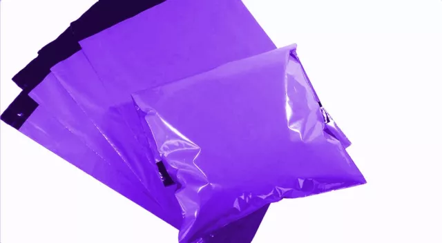 Premium Purple Mailing Bags Postage Posting Mail Post Strong Small Large 60mu