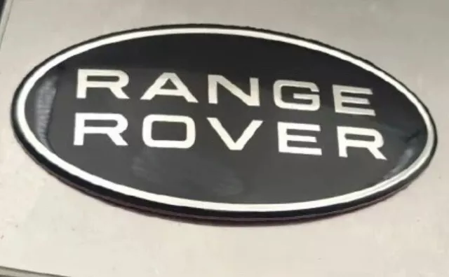 New Range Rover Black & Silver Front Badge (Sport Evoque Velar Vogue)