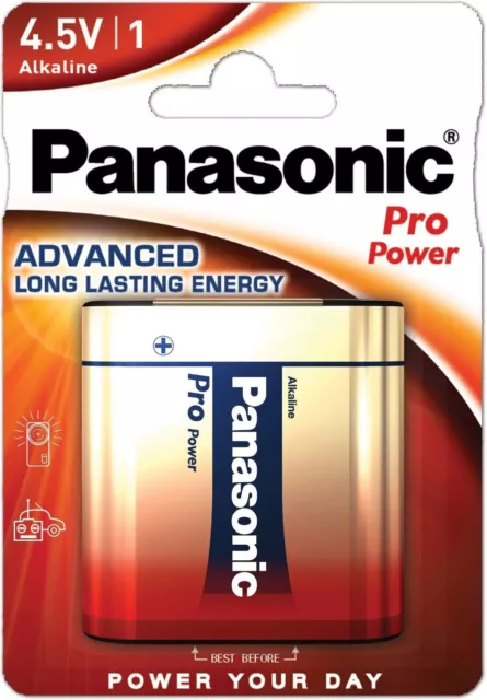 2 Panasonic 3Lr12 Pro Power Advanced Alkaline Batteries 4.5V Mn1203 1Bl New 2