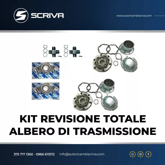 Kit Revisione Totale Albero Di Trasmissione Fiat Panda 4X4 (141) Fino Al 2003