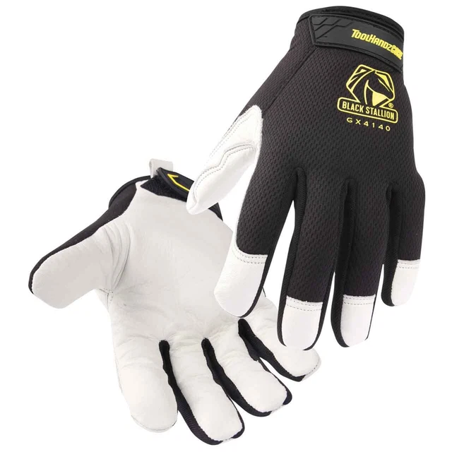 Black Stallion GX4140 Toolhandz Core Cow Grain Mechanic's Gloves 2XL