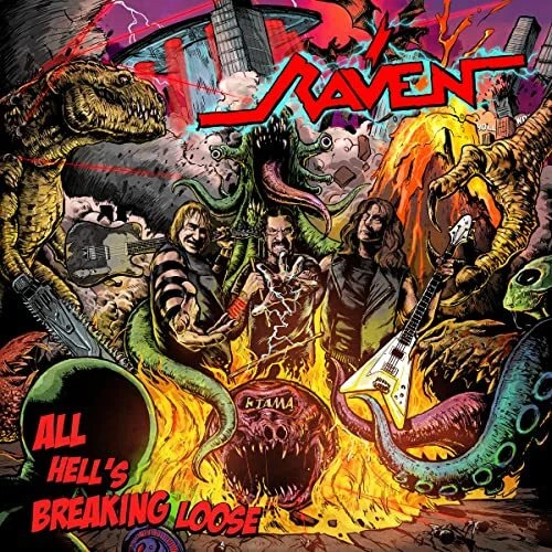 Raven - All Hell's Breaking Loose - Preorder Now! - New Vinyl Record VI - J23A