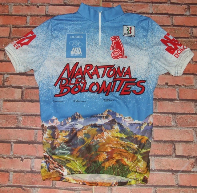 Maillot Cycliste Rétro Ariostea Ceramiche Par Biemme – Taille M/L