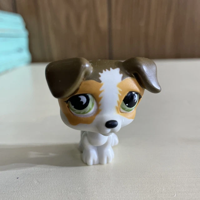 Lot De 4 Littlest Pet Shop – Chien Jack Russel #1110, 1200, 1496, 1579 (occasion)