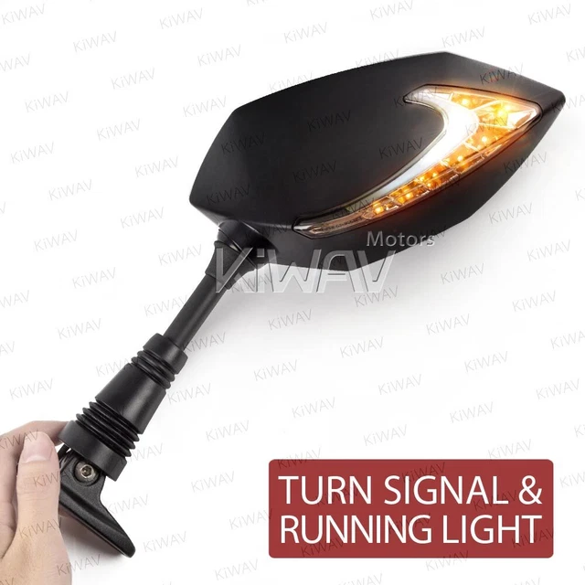 LED MIRORS CARÉNAGE feu de route indicator pour YAMAHA FZS 1000 (FZ1 ...