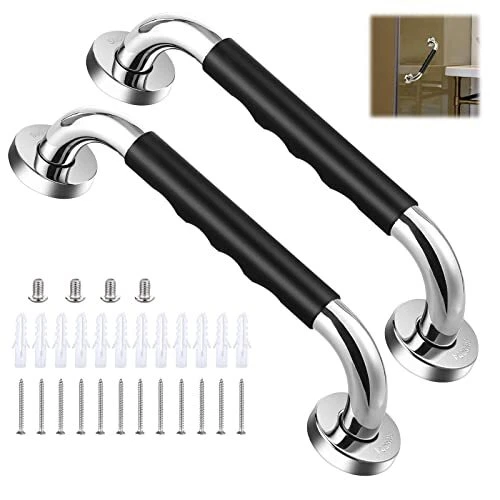 UNIDEAL 2 Pièces Poignée de Baignoire 33 cm Antidérapante Barre d'appui de Sa...