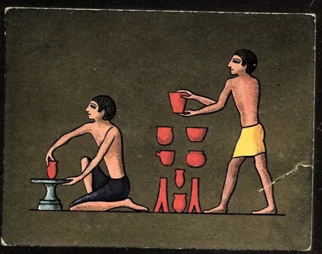 Tobacco Card, Cavanders, ANCIENT EGYPT, 1928, Large, #6