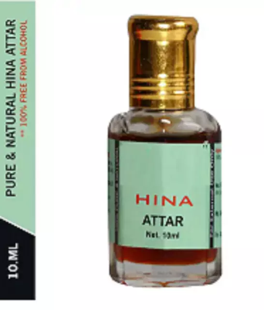 Henné Attar pour hommes et femmes huile parfumée naturelle 0 % alcool 10 ml...