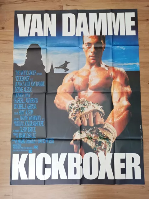 affiche cinema 120x160 Kickboxer Jean Claude Van Damme Jcvd