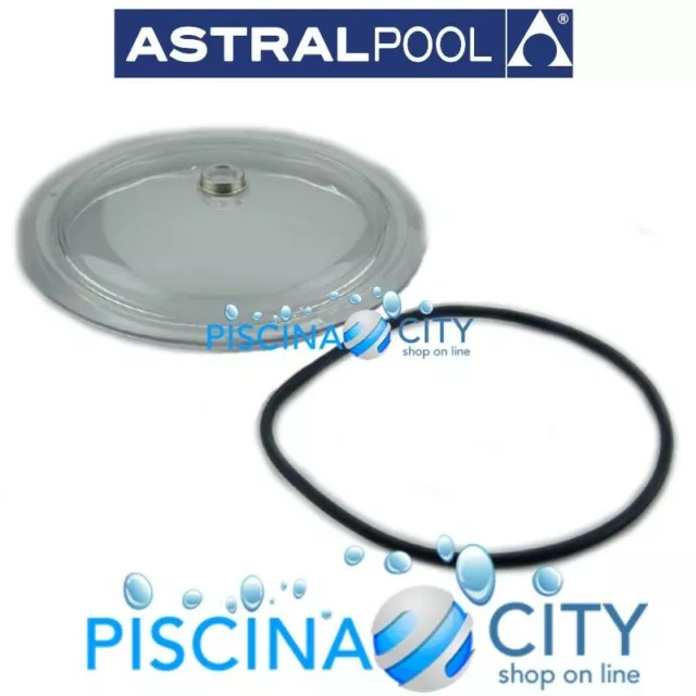 Astralpool 4404190303 Coperchio Filtro Atlas Poltank D.220 + O-Ring
