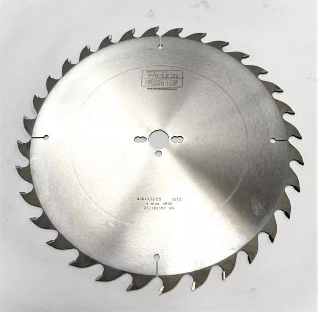 Rip Sawblade 400 Dia x 30mm Bore x 4mm z32 for SEDGWICK TA400 & Others