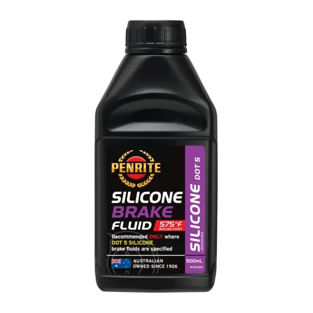 Penrite Silicone DOT 5 Brake Fluid 500mL BFSIL0005