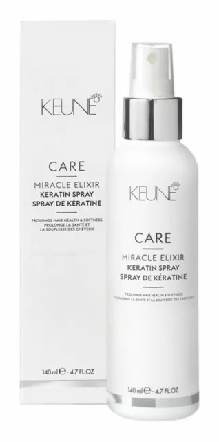 Spray de queratina Keune Miracle Elixir 140 ml / 4,7 fl oz - línea de cuidado