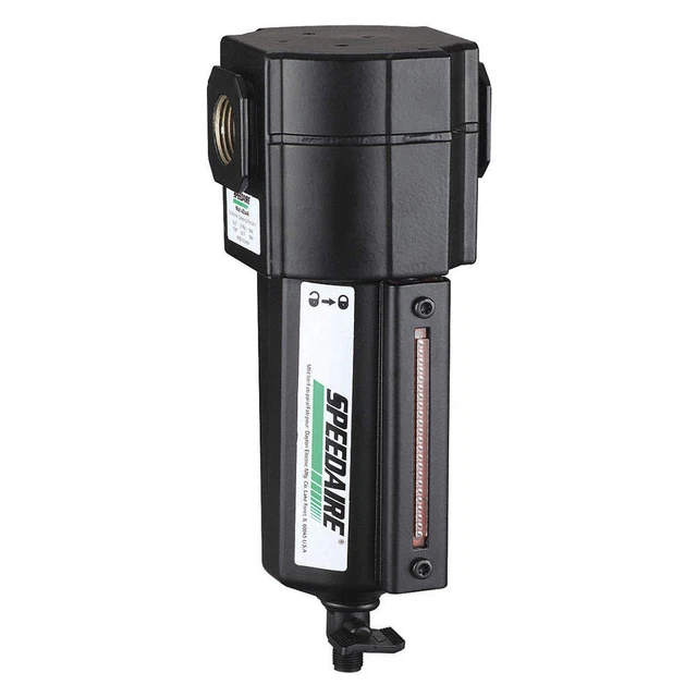 SPEEDAIRE 4ZL47 Filter,3/8" NPT,112 cfm,5 micron
