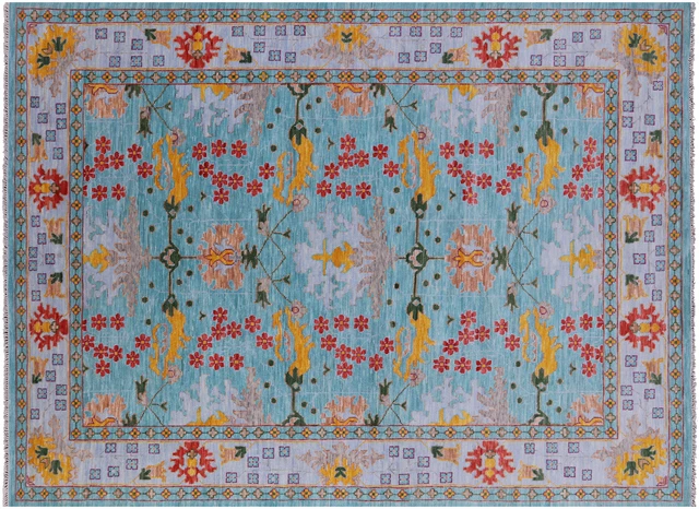 9' 2" X 12' 6" William Morris Hand-Knotted Wool Rug - Q20192 9' 2" X 12' 6" William Morris Hand-Knotted Wool Rug - Q20192
