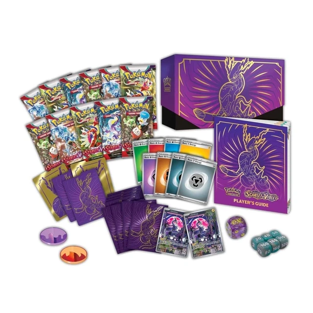 SCARLET & VIOLET ~ POKEMON CENTER ETB - MIRAIDON - In Hand #1