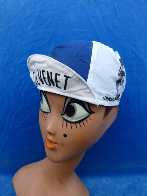Casquette Cycliste Vintage Tour De France, Modèle Rare, Légèrement Usée