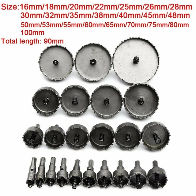 Trapano utensile officina metallo duro foratura apertura resistente all'usura colata