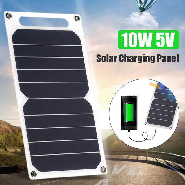 10W 5V Panneau de charge charge solaire USB portable mobile