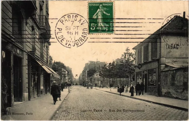 CPA PARIS 15e Rue des Entrepreneurs P. Marmuse (1249321)