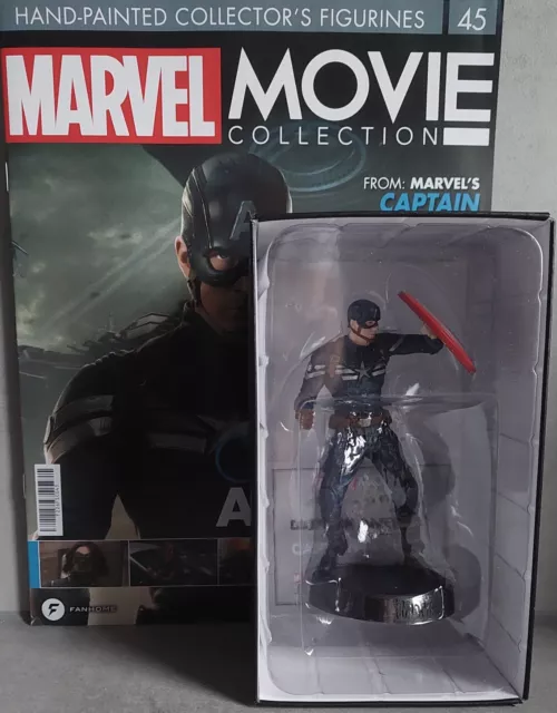 Marvel Movie Collection #45 Captain America (Le Hiver Soldat) Figurine Eaglem 2