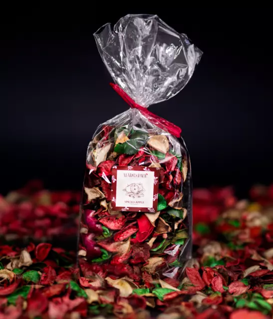 Pot Pourri 100g Scented Dried Cinnamon Vanilla Apple Potpourri Fragrance Home 2