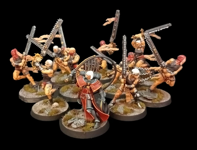 Comission miniature painting - Adepta Sororitas Repentia PRO Painted Warhammer