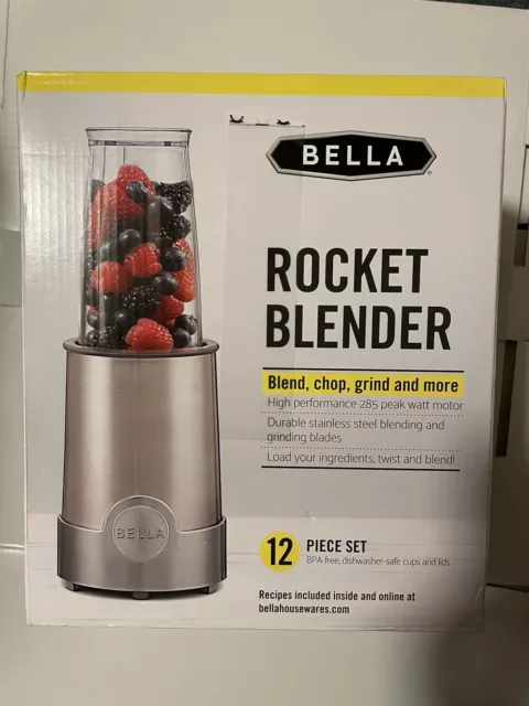 Sensio Bella Rocket Blender HB-1102A Complete With Original Box