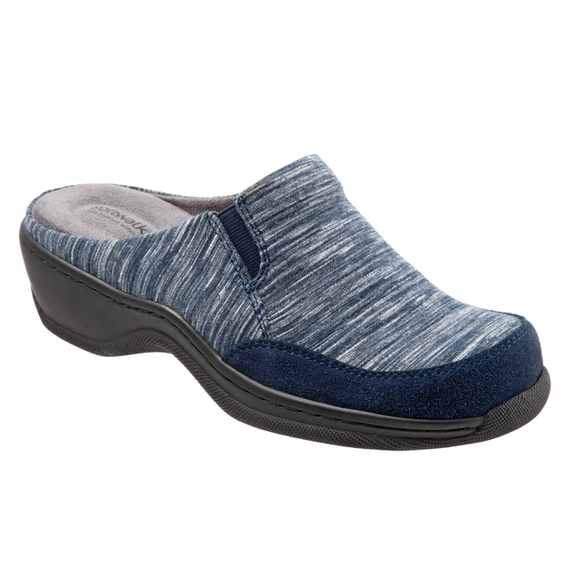 Softwalk Alcon  pour femmes en toile bleu 37.5