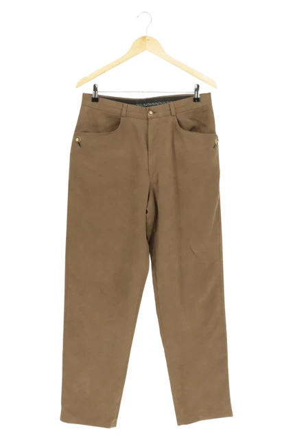 Pantaloni folcloristici originali Distler uomo marroni taglia 48 L30 - vera tradizione incontra