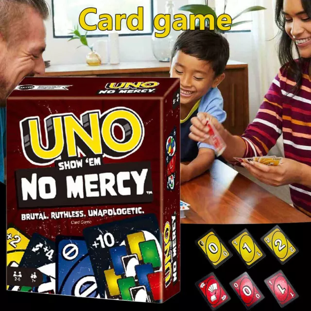 Uno Show Em No Mercy Board Card Game Toy AU