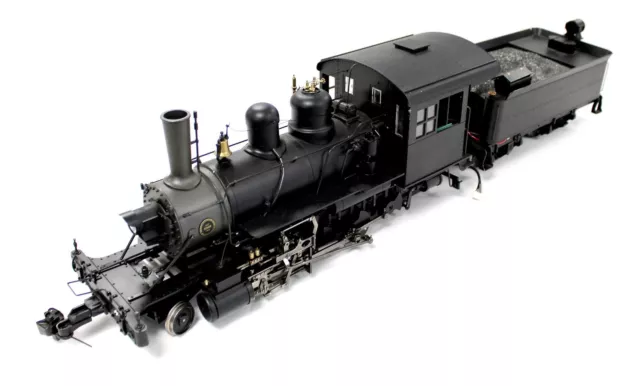 Bachmann 'G' Gauge 81298 Painted Unlettered 2-8-0 Consolidation Steam Locomotive