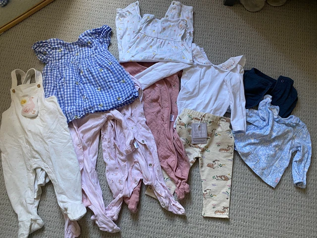 baby girl 3-6 months bundle, john lewis, white company, next, joules