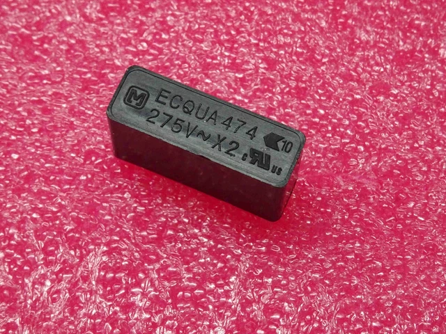 Lot De 10 Condensateurs Radial MKP 0.47µF 0.47MF 470NF X2