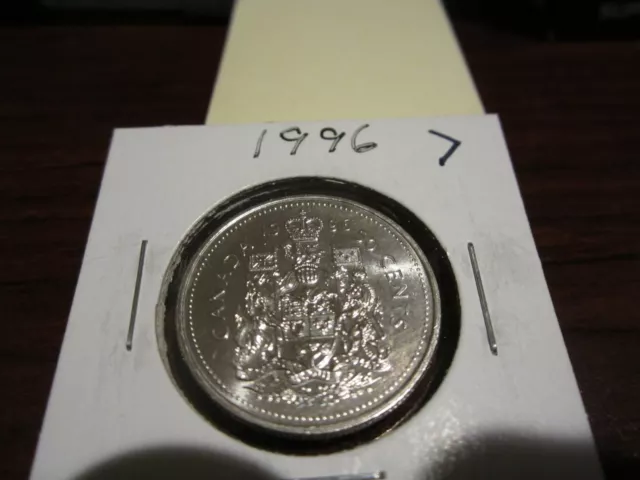 1996 - Canada Brilliant Uncirculated 50 cent - BU Canadian half dollar