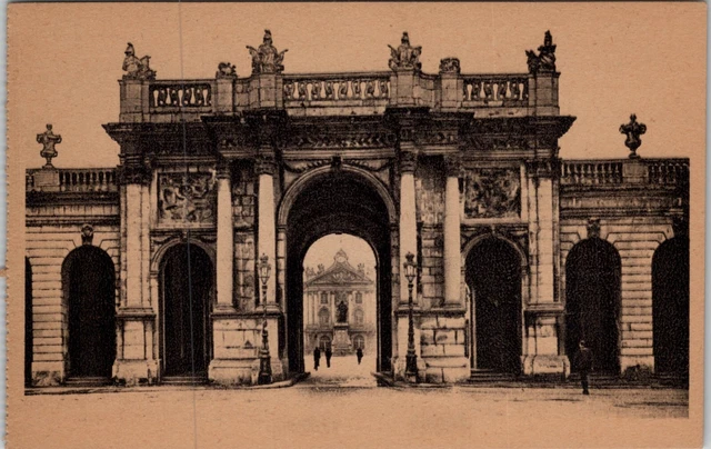 France Nancy L'Arc de Triomphe  Vintage Postcard spc2