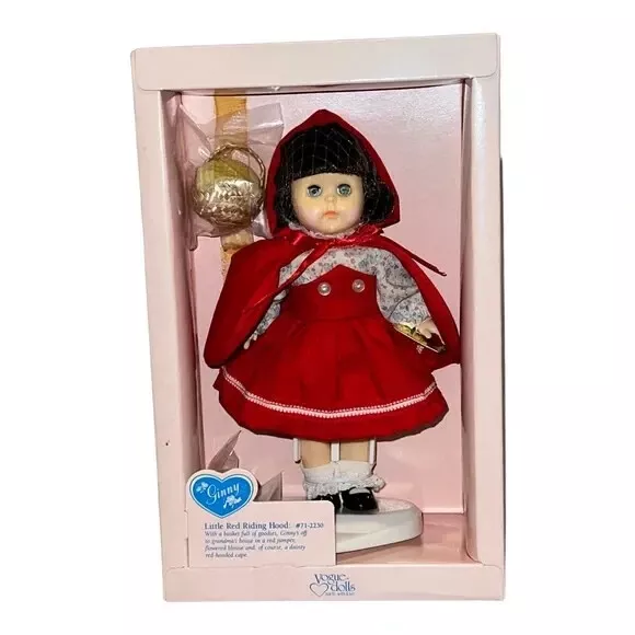 Vintage Little Red Riding Hood #71-2230 Ginny by Vogue Dolls New in Box