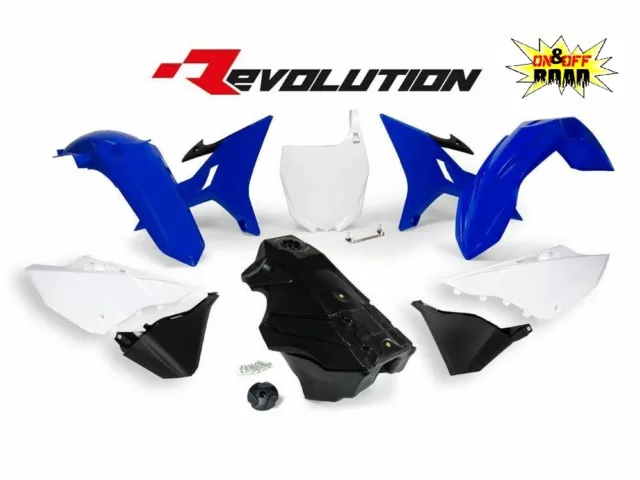 KIT PLASTIK RESTYLING REVOLUTION MIT TANK YAMAHA YZ 125 250 02 / 21 PLASTIC ge