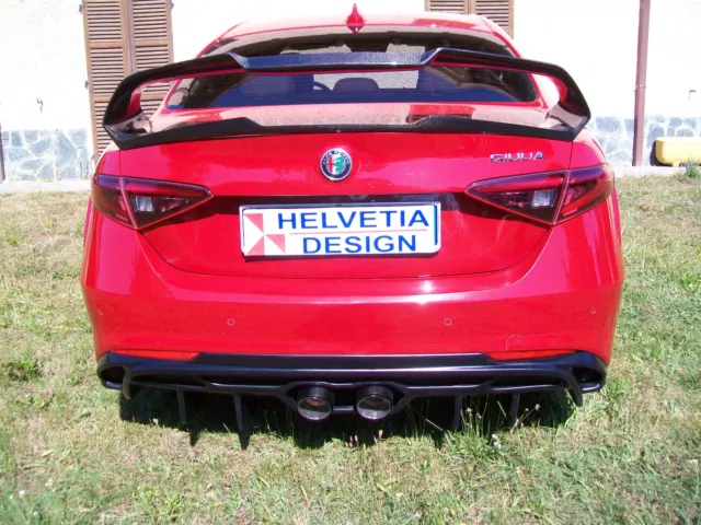 Kit art. Q1349 DAM Sotto Paraurti / Rear Bumper "GTAm" replica Alfa Romeo Giulia