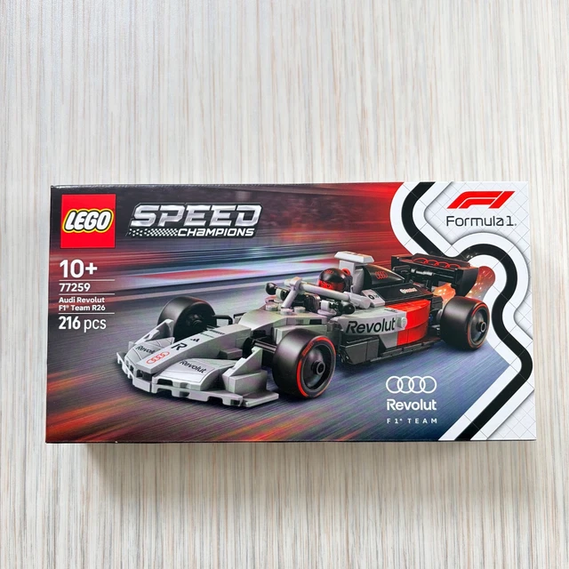 LEGO SPEED CHAMPIONS 77259 Audi Revolut F1 Team R26 Race Car 216pcs New ...